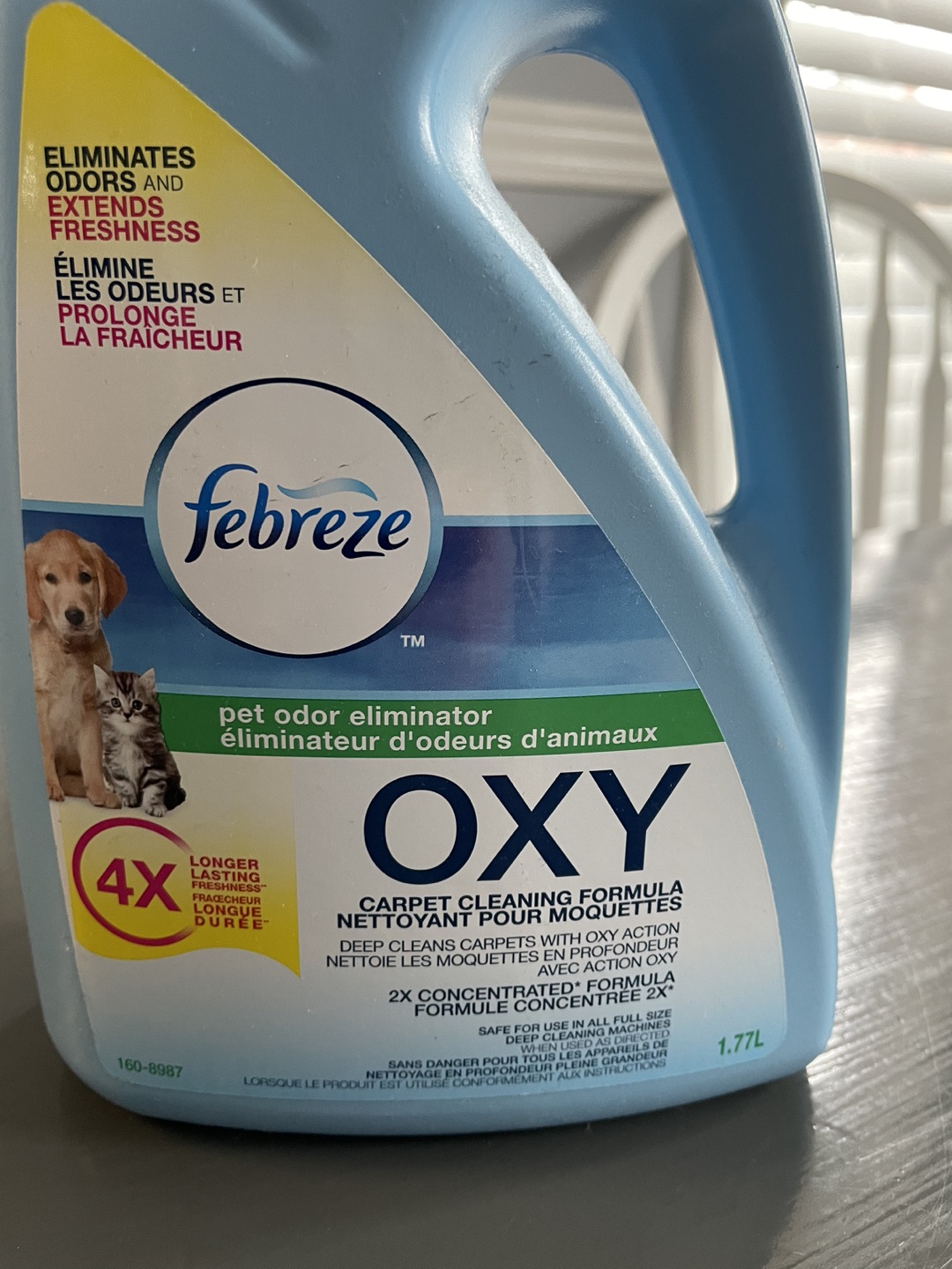 OXY carpet cleaning solution. #freecycle thumbnail