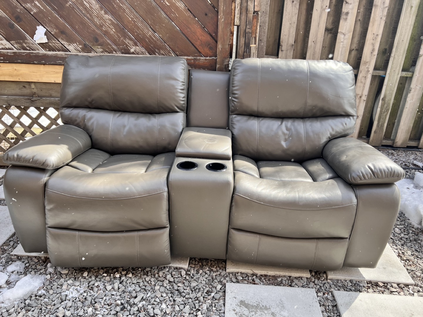 Recliner Two - Seater Sofa Moving Out Sale