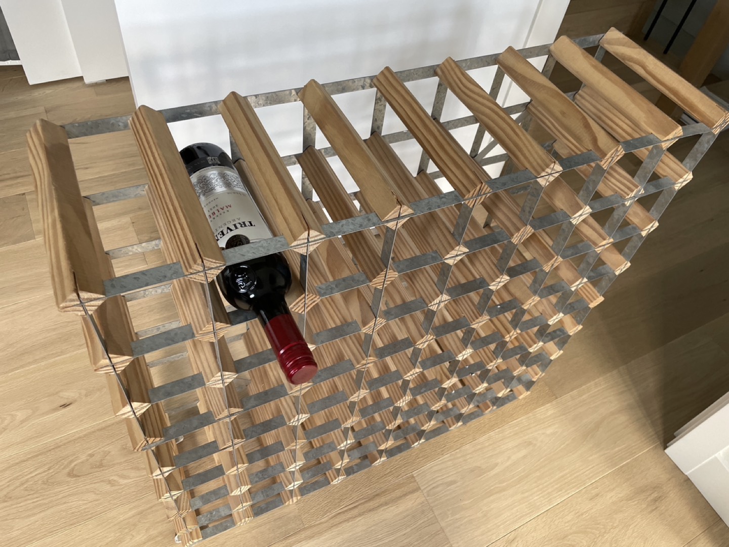 Wood & Metal Wine Rack thumbnail