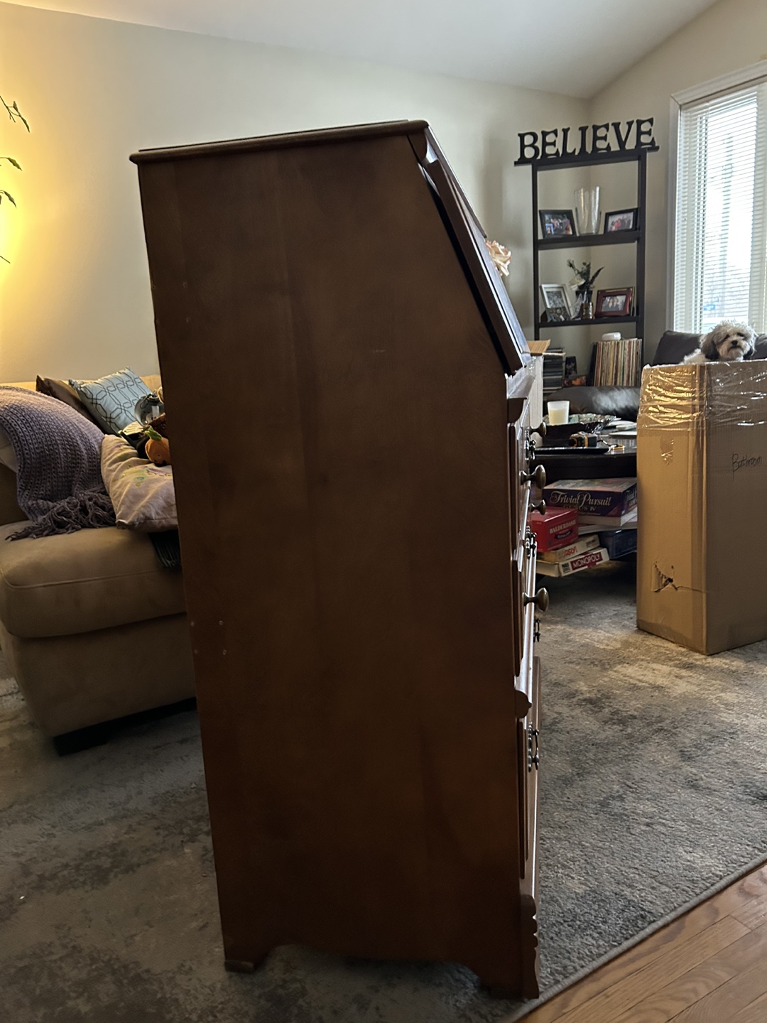 McCowan/Lawrence area- Vintage Secretary/Captain’s Desk - photo 4