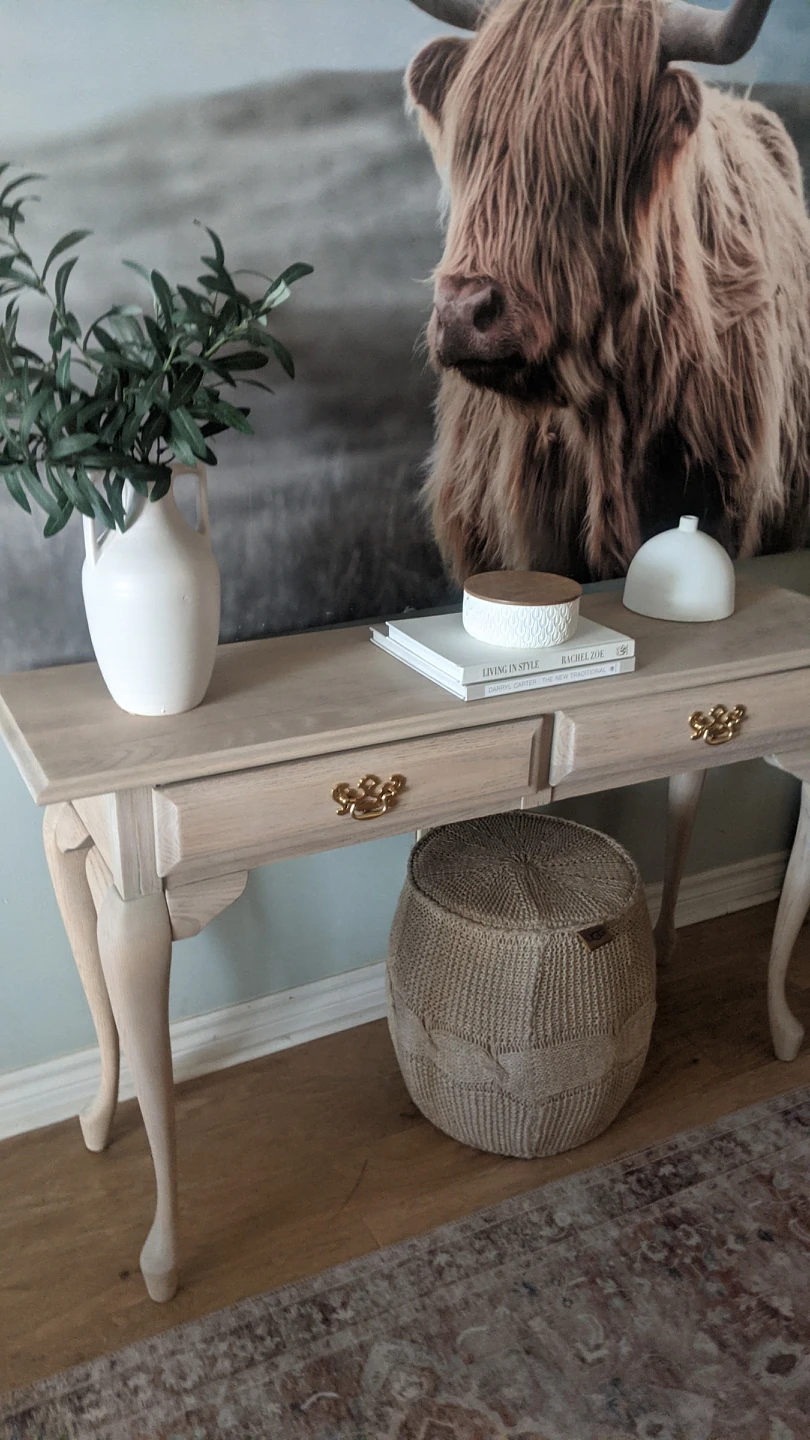 Queen Anne console table/ sofa table/ desk - photo 2