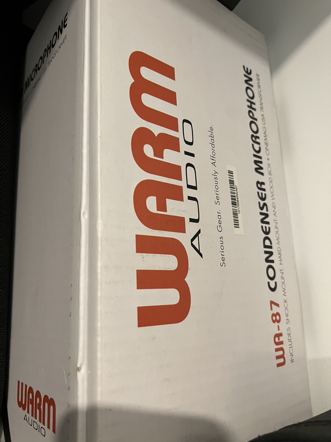 Warm audio wa87 condenser mic neumannu87 - photo 2
