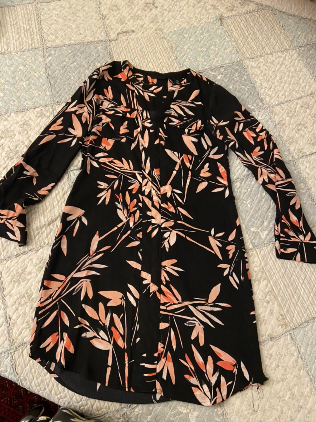Long sleeve dress for women thumbnail