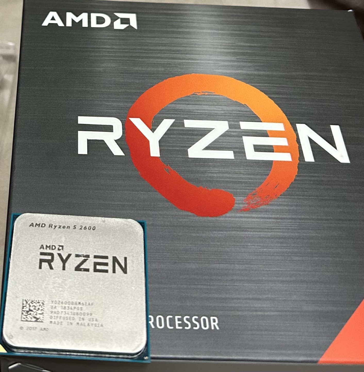AMD 5 Ryzen 2600 processor - photo 5