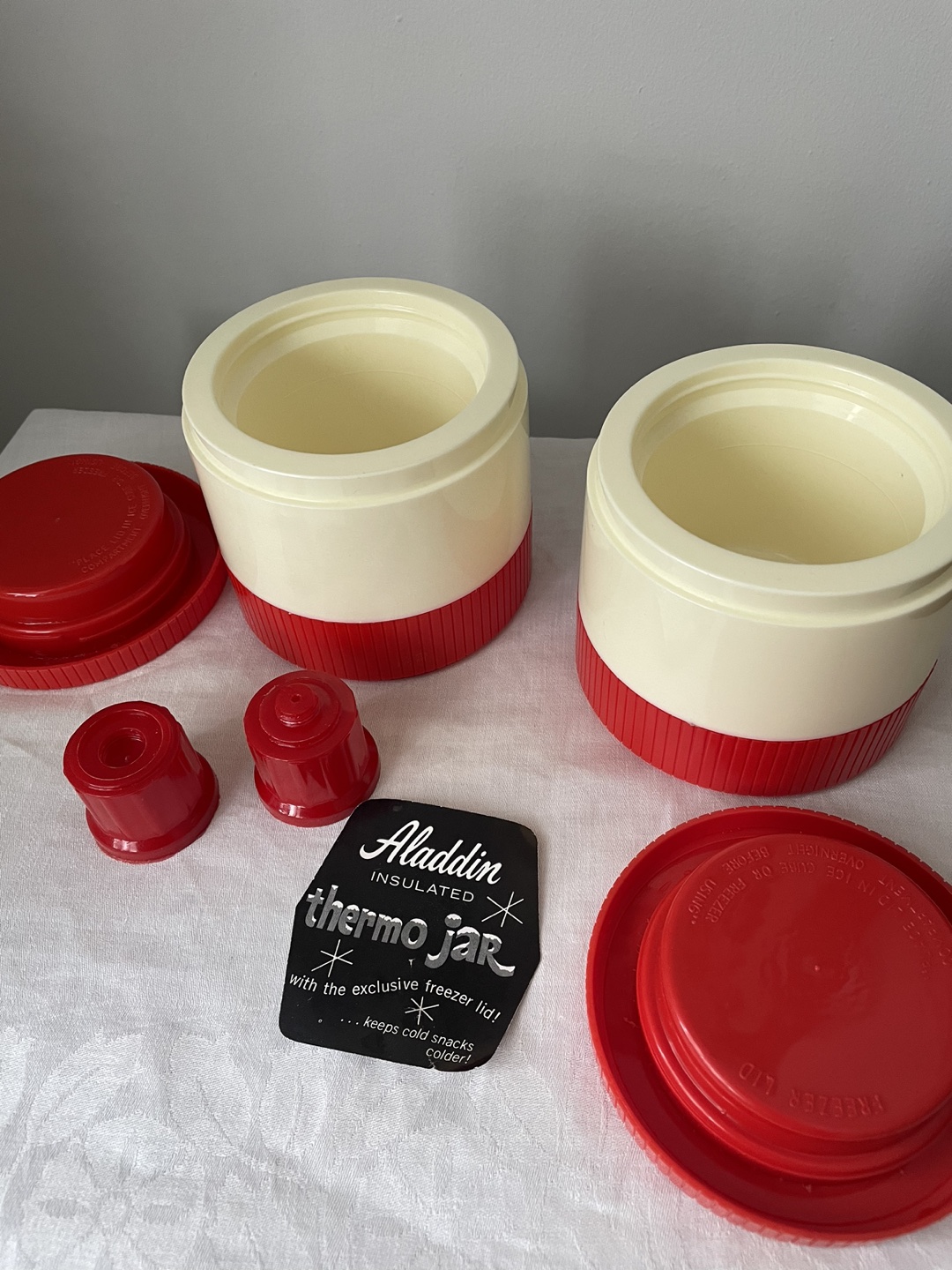 Insulated thermo jar and travel salt and pepper shakers thumbnail