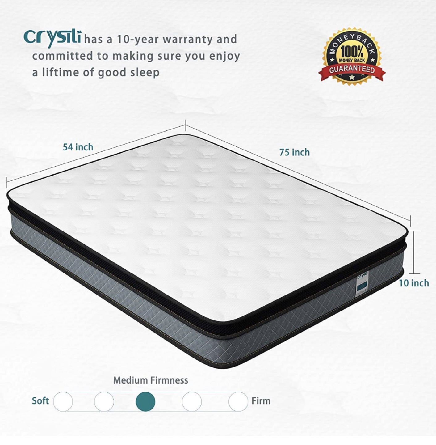 HYBRID MATTRESS CRYSTLI FULL