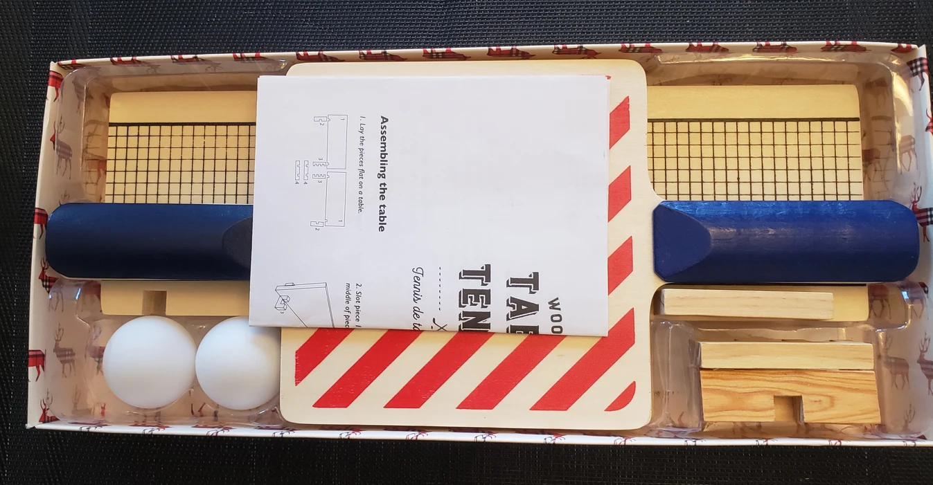 Brand new in box wooden table tennis - photo 2