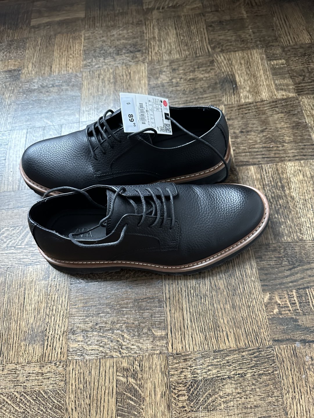 New Men Shoes - Zara designer formal shoes for men, size US 9. - photo 3