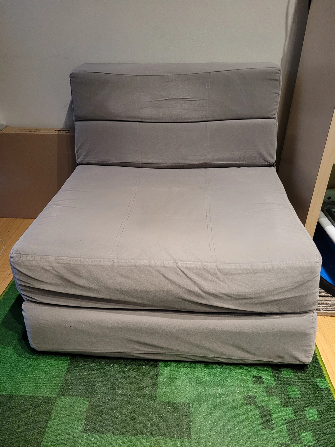 Used Sofa bed tri-fold. thumbnail