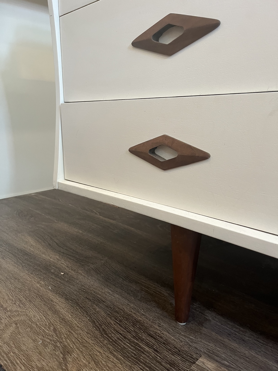 Vintage MCM solid teak credenza - photo 4