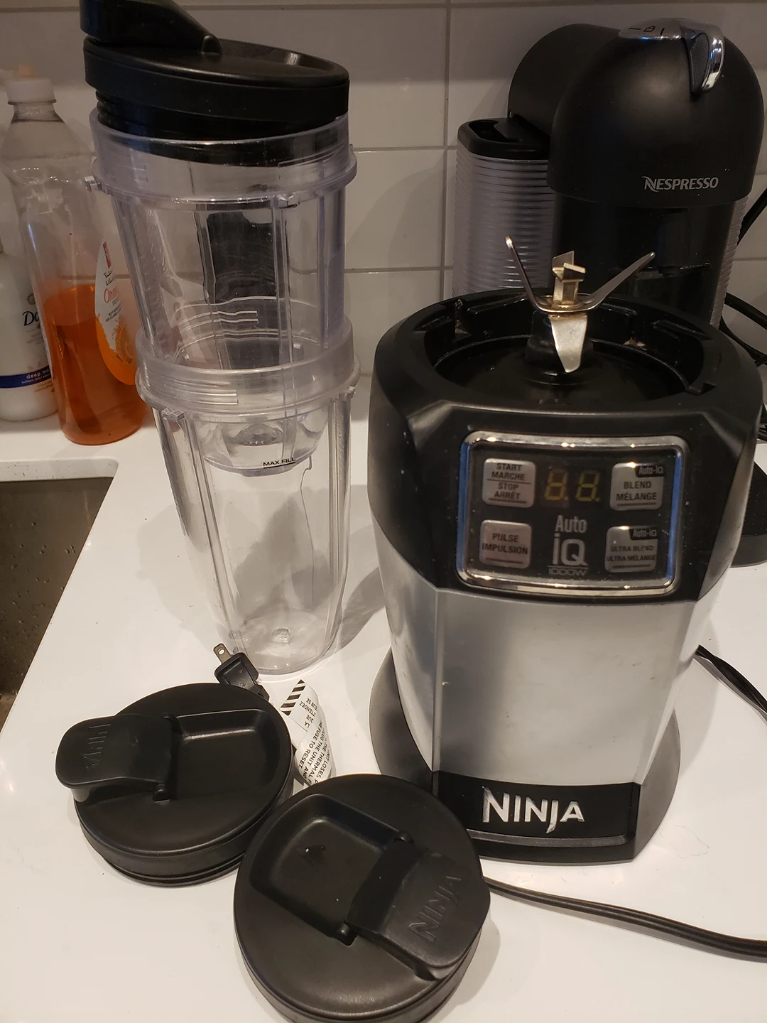 Ninja Nutri Ninja Auto-iQ Single Serve 1000 Watt Stand Blender - photo 2