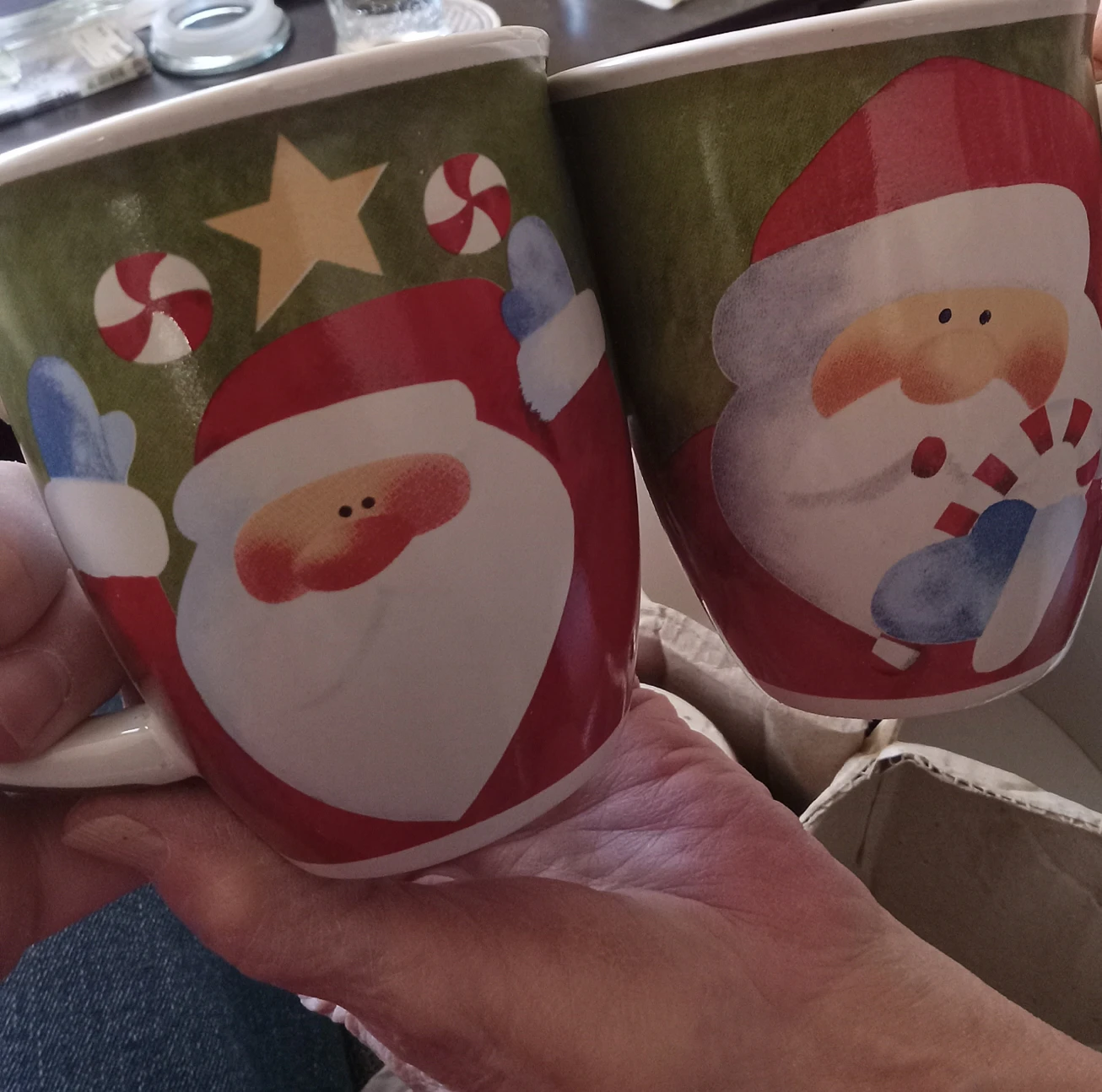 Unused Christmas Santa Cups/Mugs - photo 3