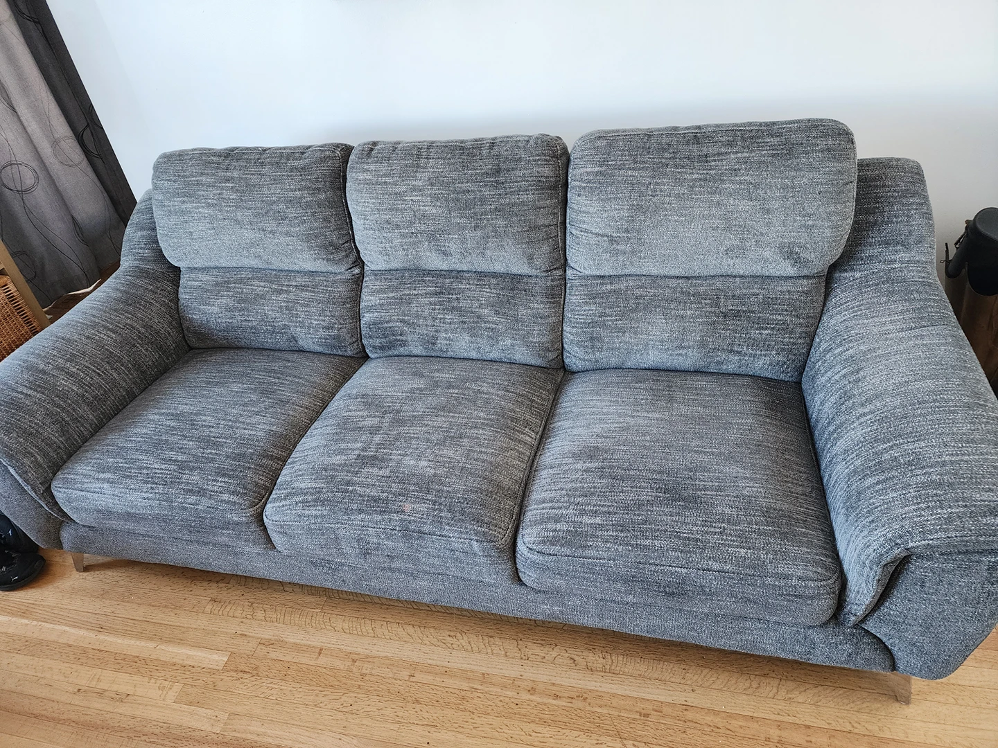 Fabric  3 person couch
