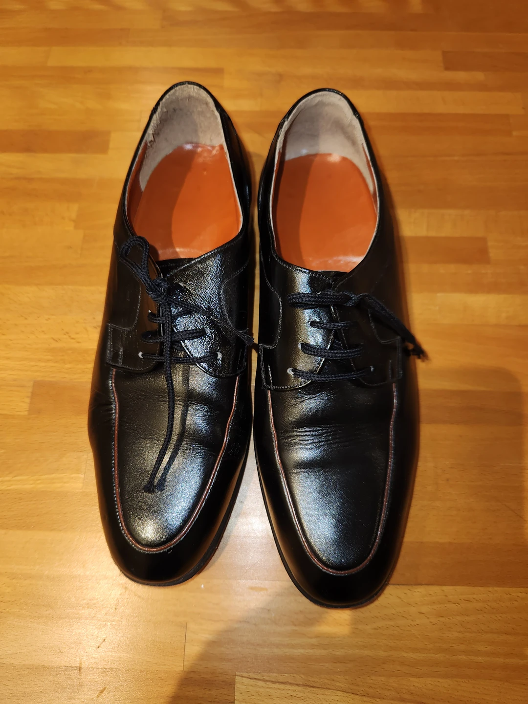 All leather hand-made men shoes ( Leather Sole ) Size 7 thumbnail