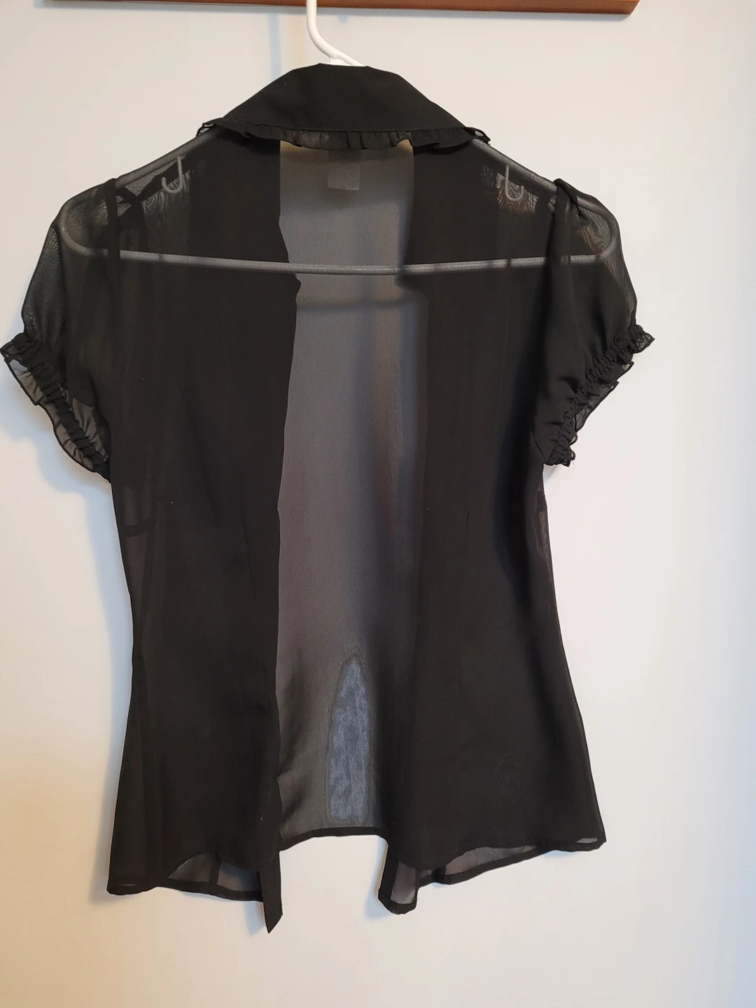 Brand new ladies sheer blouse- M - photo 3