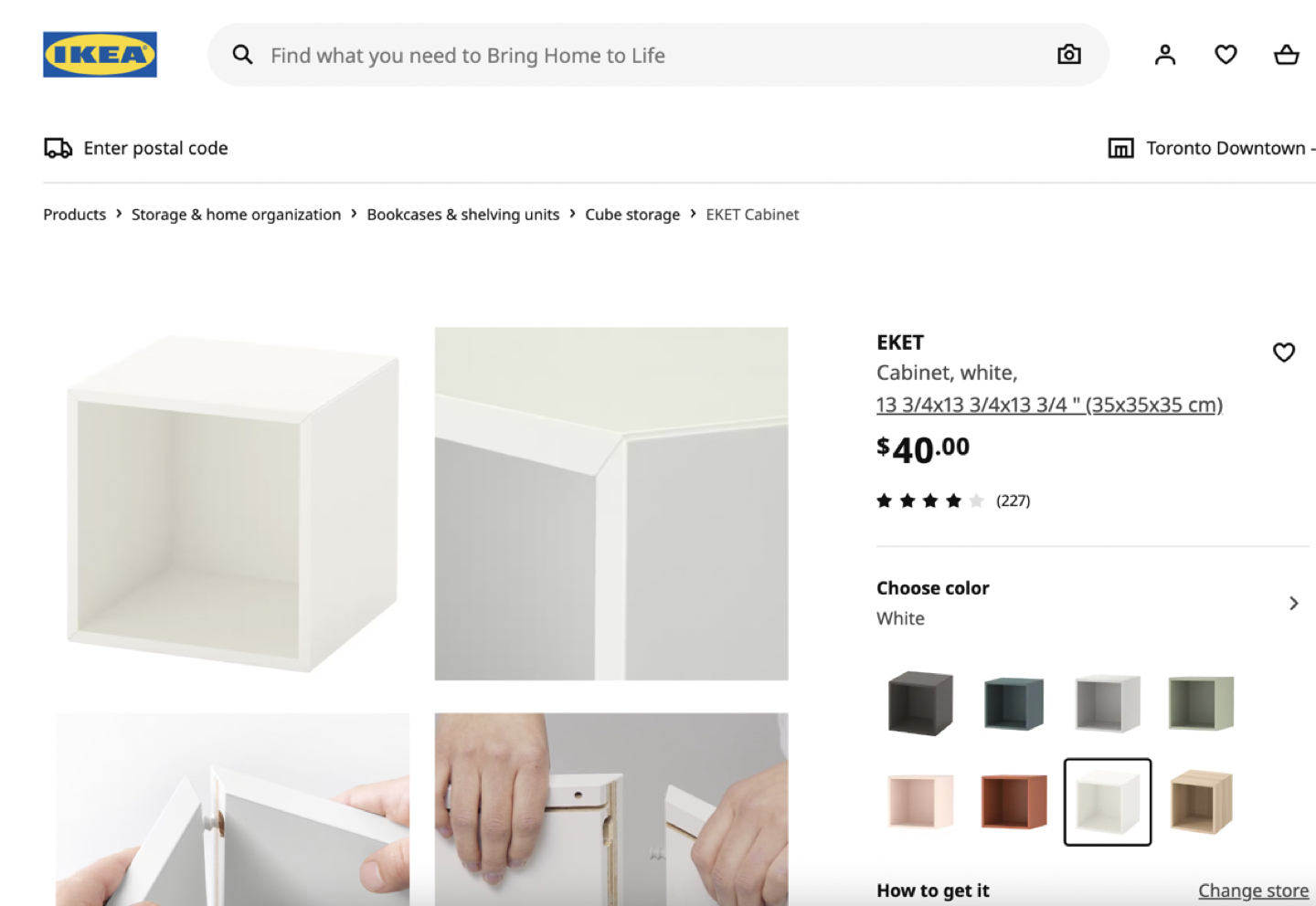 Ikea EKET Cabinets with Door (4 Pieces) - photo 5