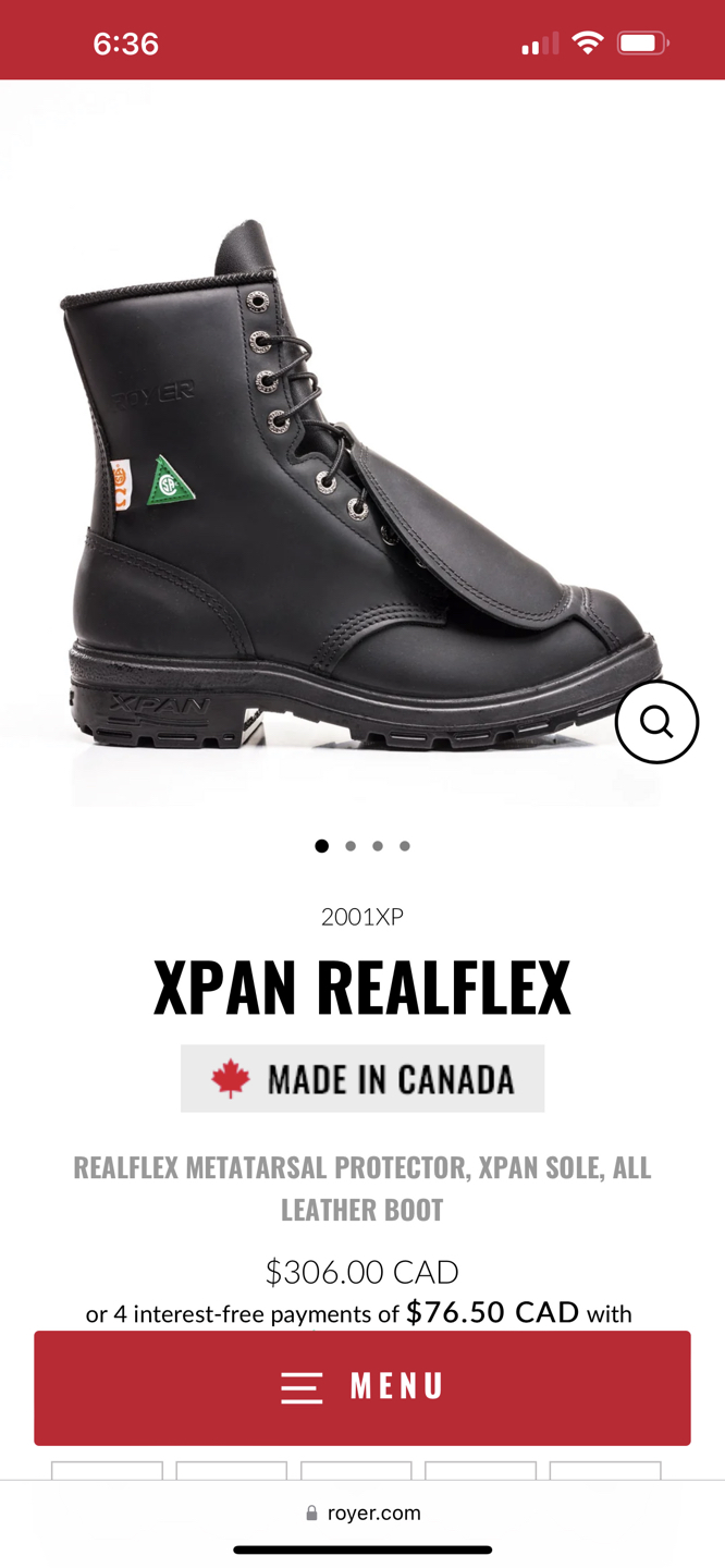 Royer XPAN real flex construction boots - photo 5