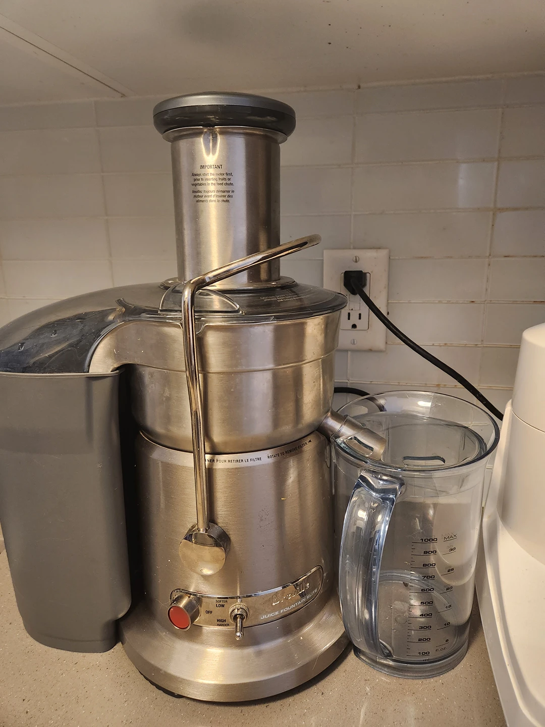 Breville fountain elite juicer for sale thumbnail