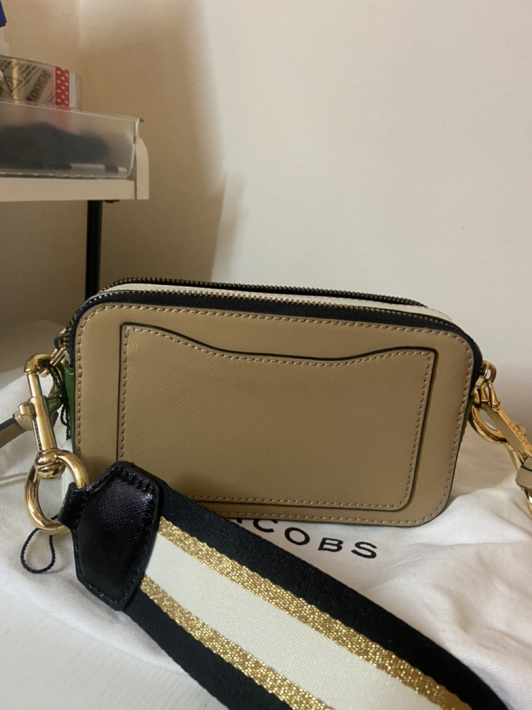 Marc Jacobs The snapshot Camera Bag Brown/Green - photo 5