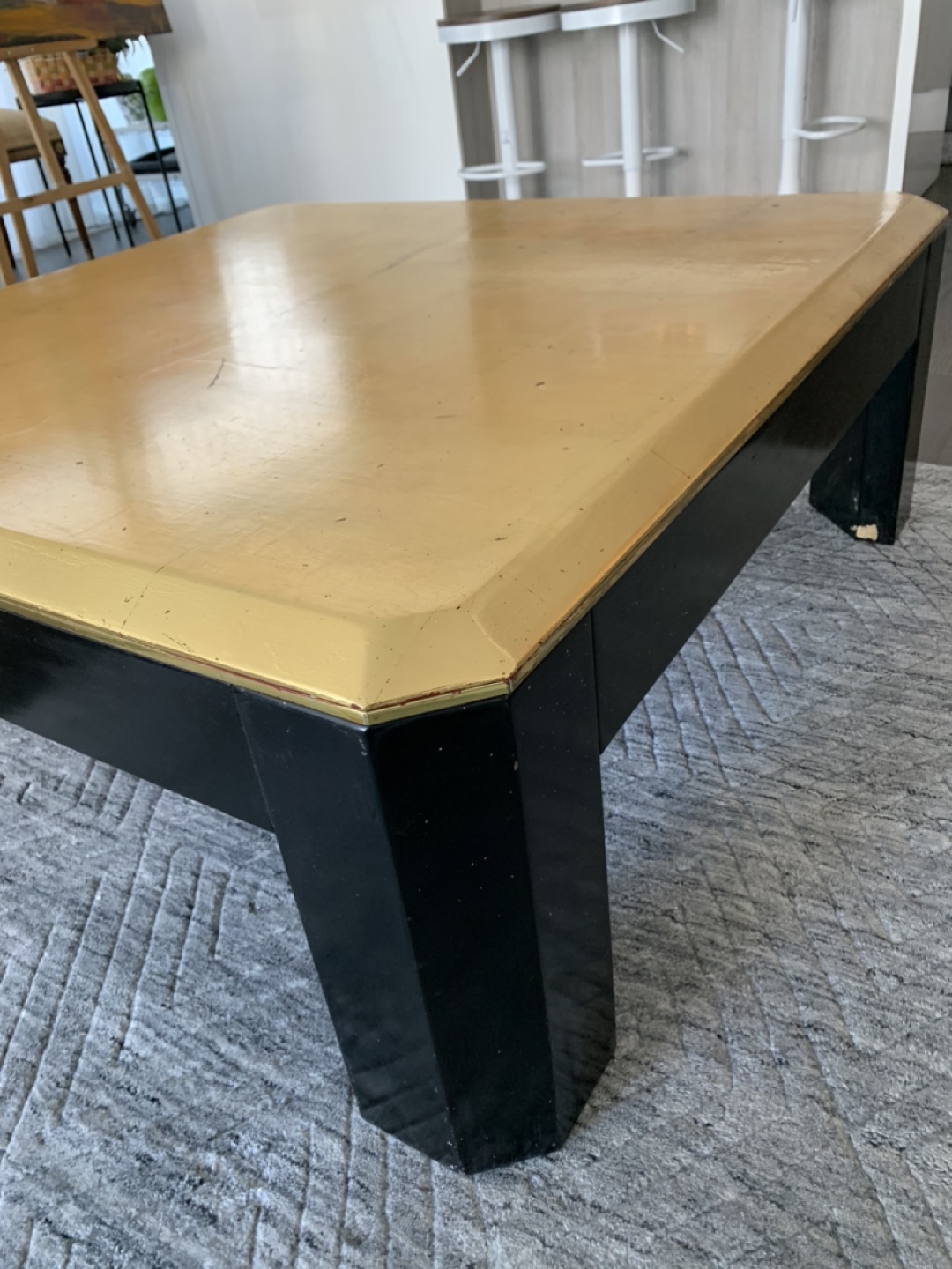 Gilded coffee table - photo 2