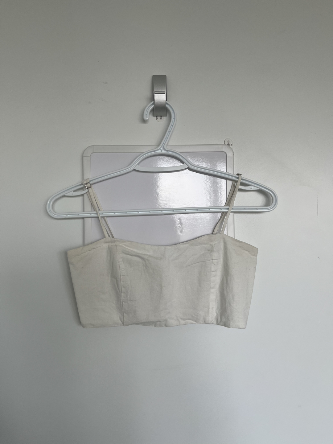 Brandy Melville White Crop Top thumbnail