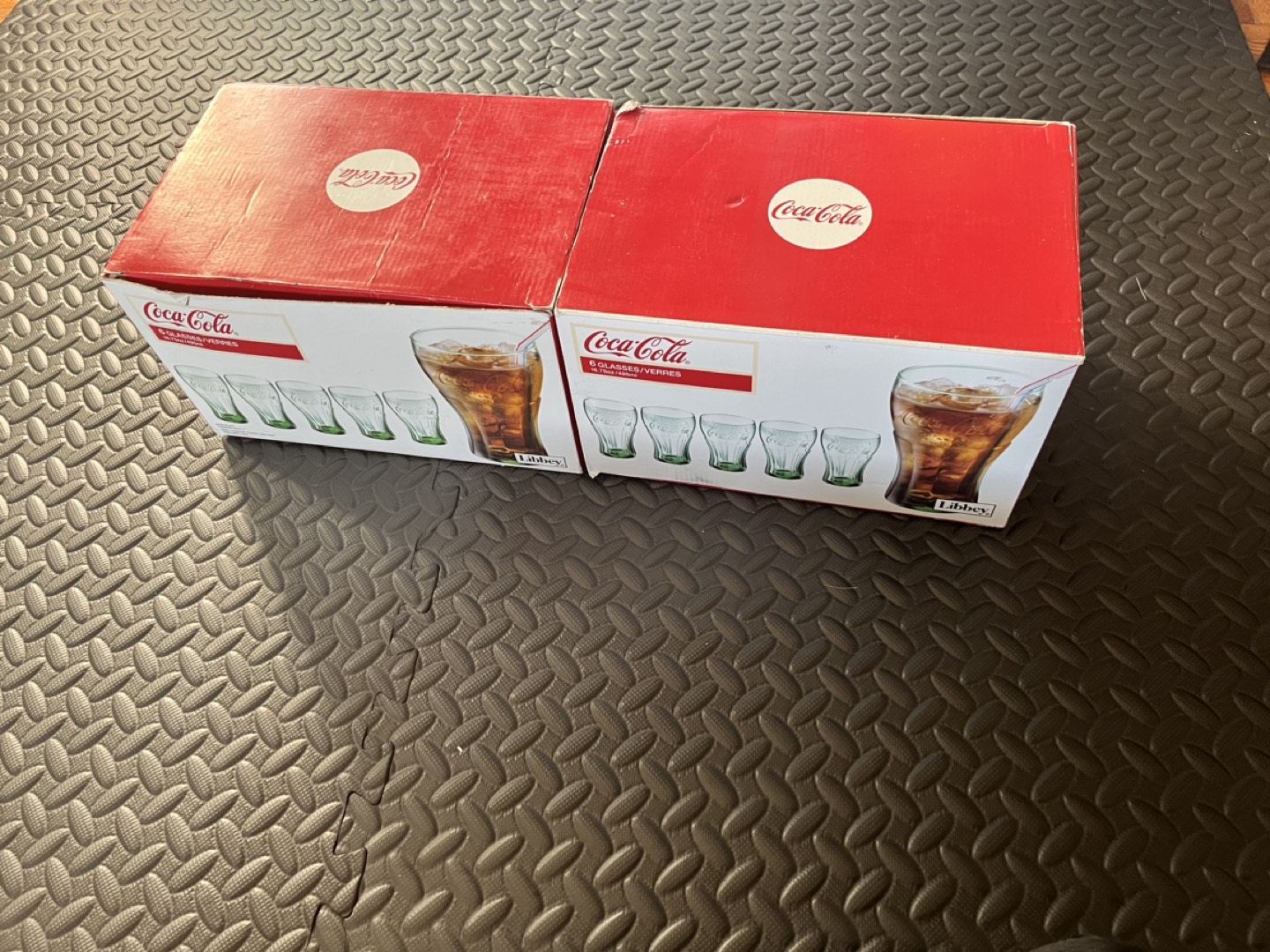 🏀 Authentic Coca-Cola glasses
