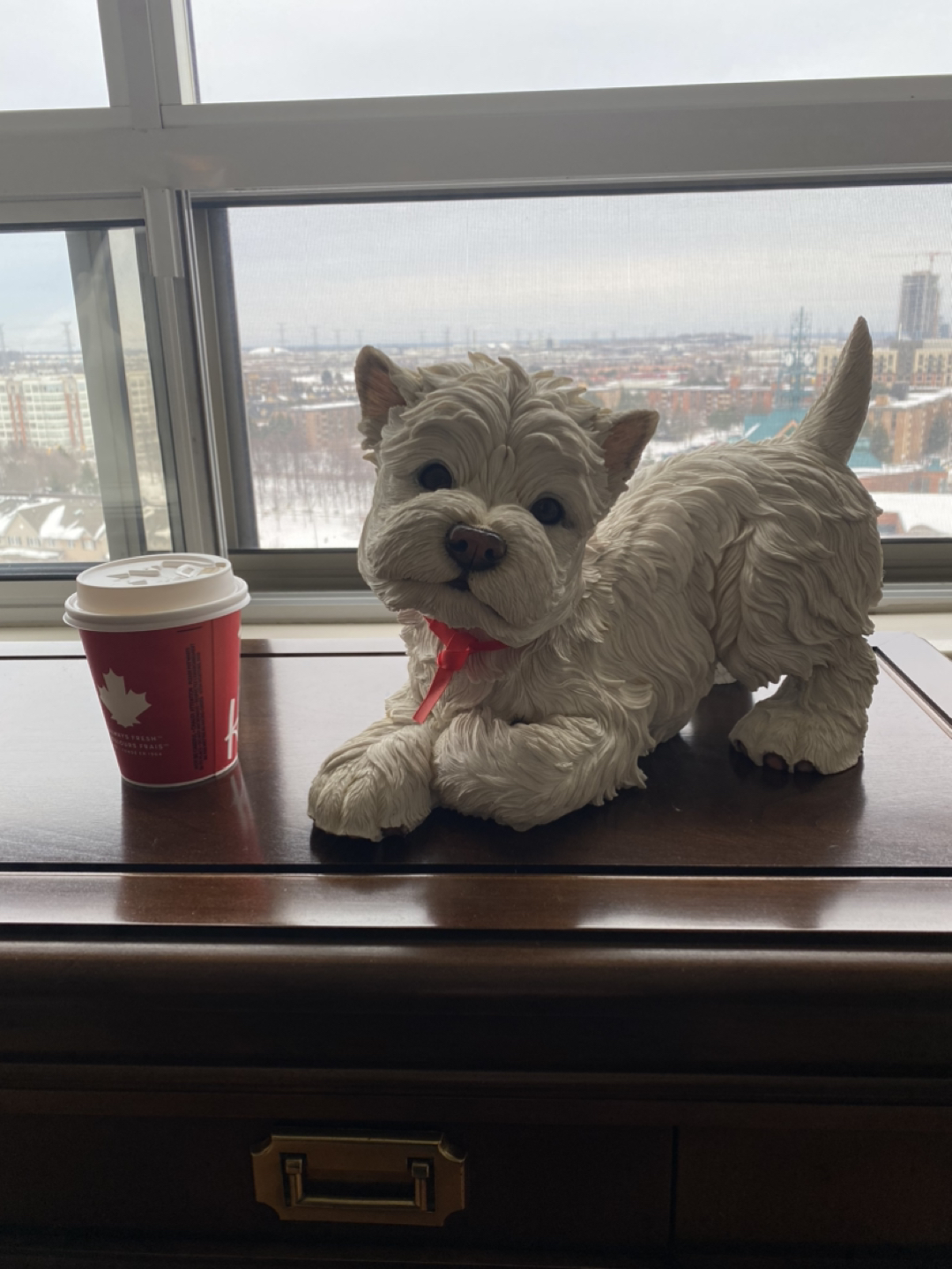 West Highland Terrier decorative figurine image indicator(2)