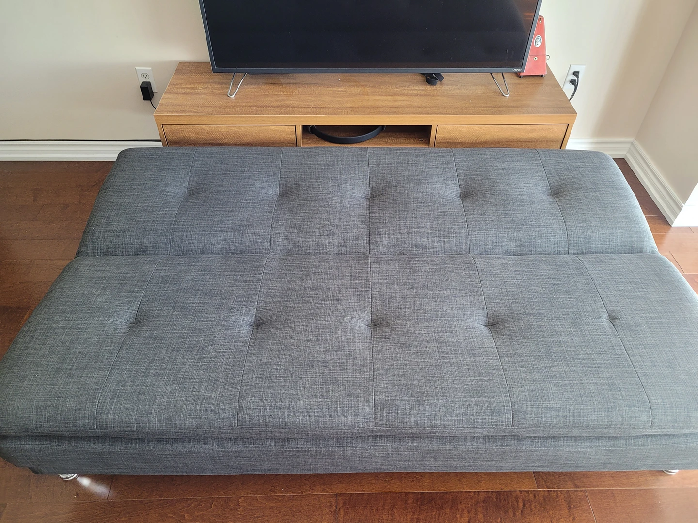Grey Sofa Bed / Futon - photo 2