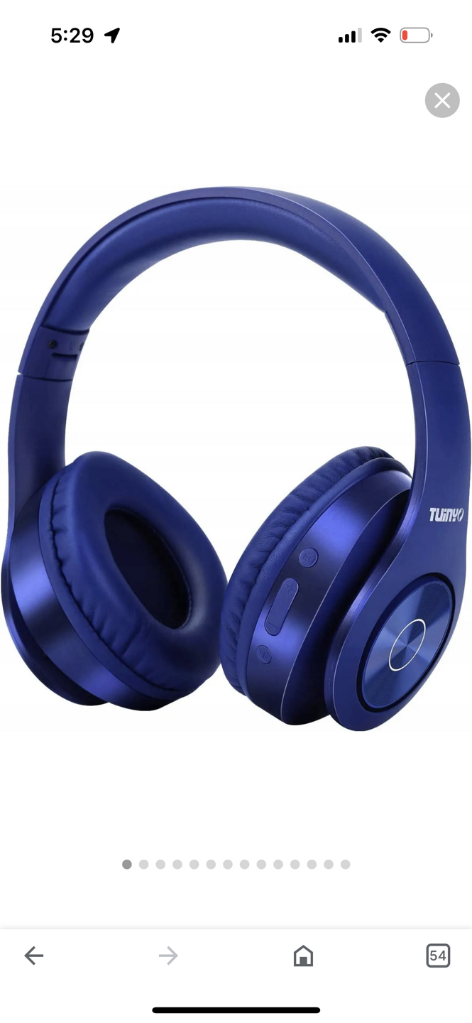 Tuinyo wireless headphones (blue) - photo 3
