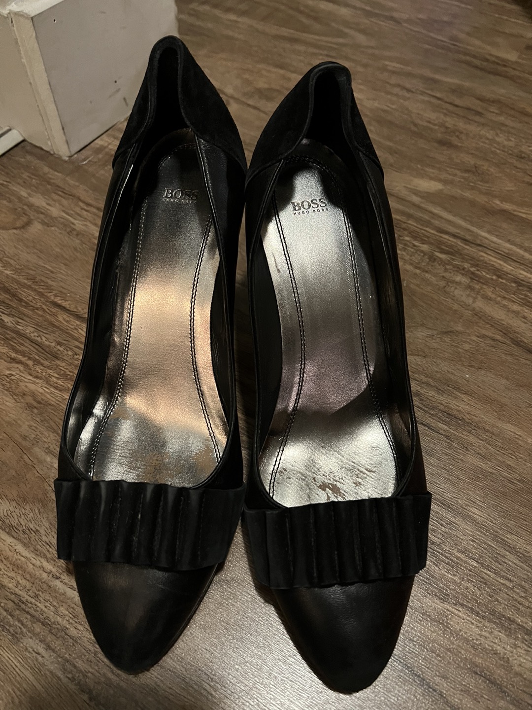 Boss black heels, size 39 #freecycle thumbnail