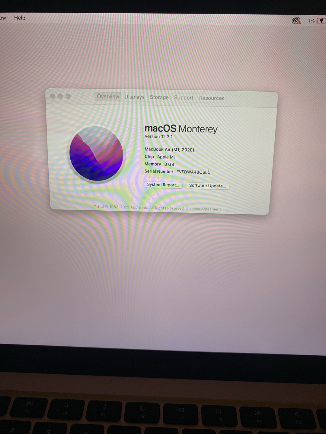 Macbook Air 2020 M1 with Applecare + - photo 5