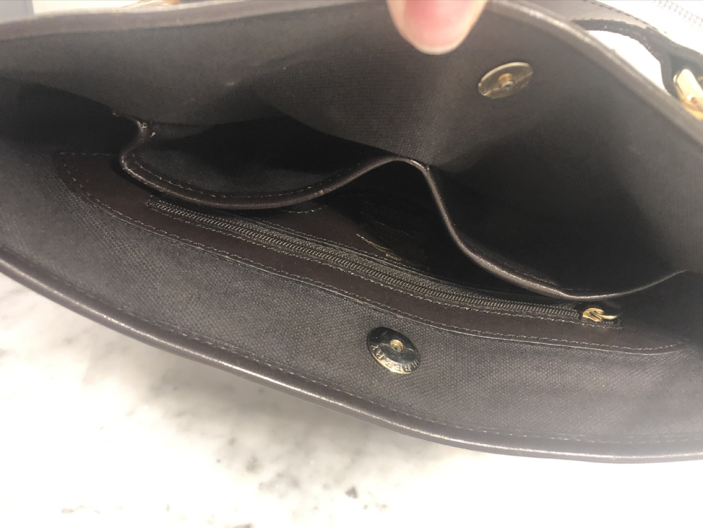 Burberry Haymark Tote Purse image indicator(9)