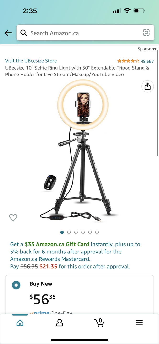 Ring light 10” thumbnail