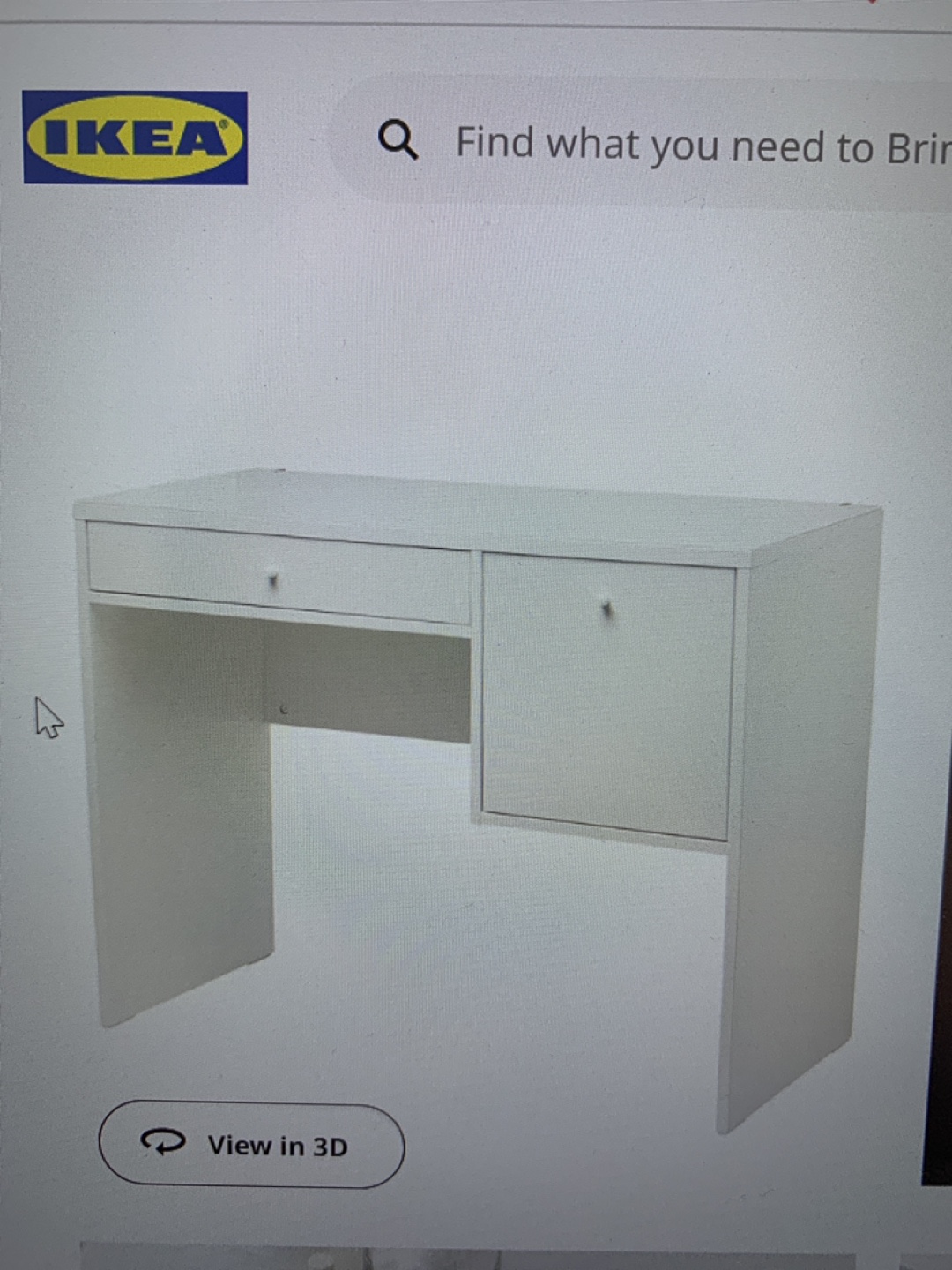 IKEA Syvde desk/dressing table perfect for WFH - photo 2