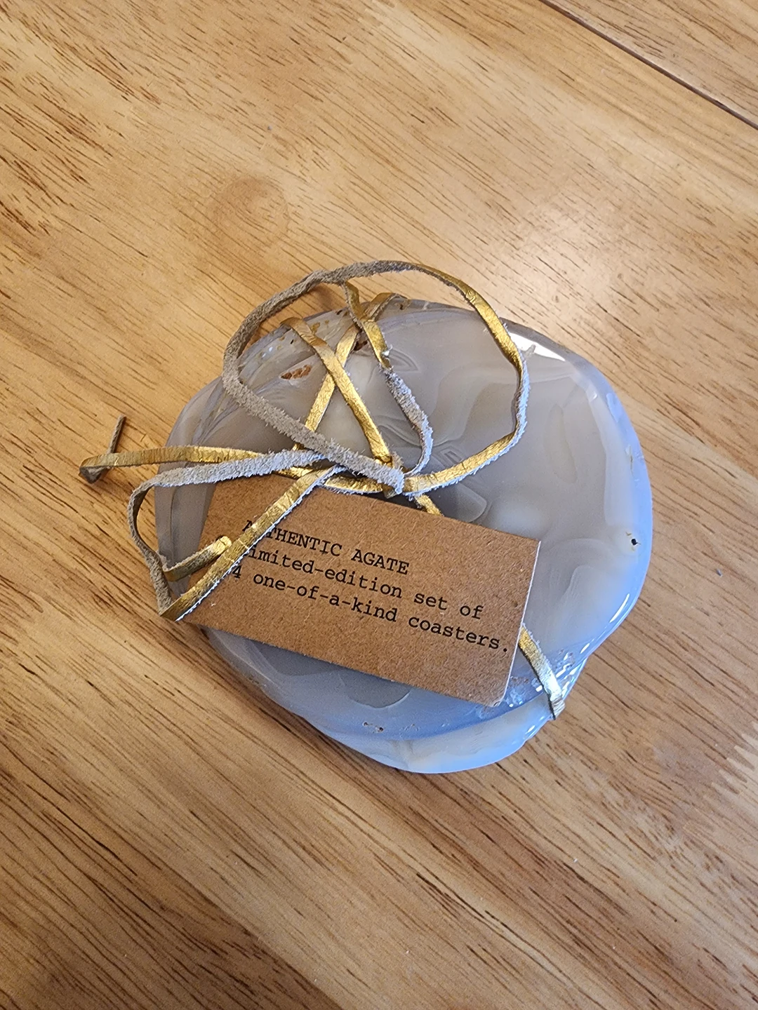 Agate coasters
