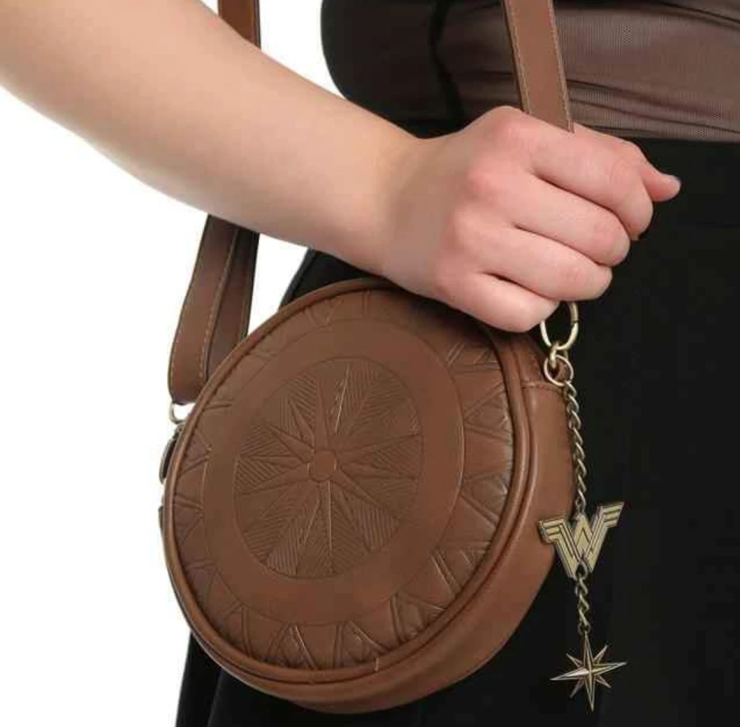 DC wonder womam shield bag