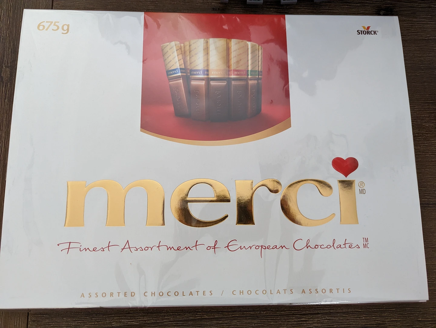 merci assorted chocolates 675g brand new thumbnail
