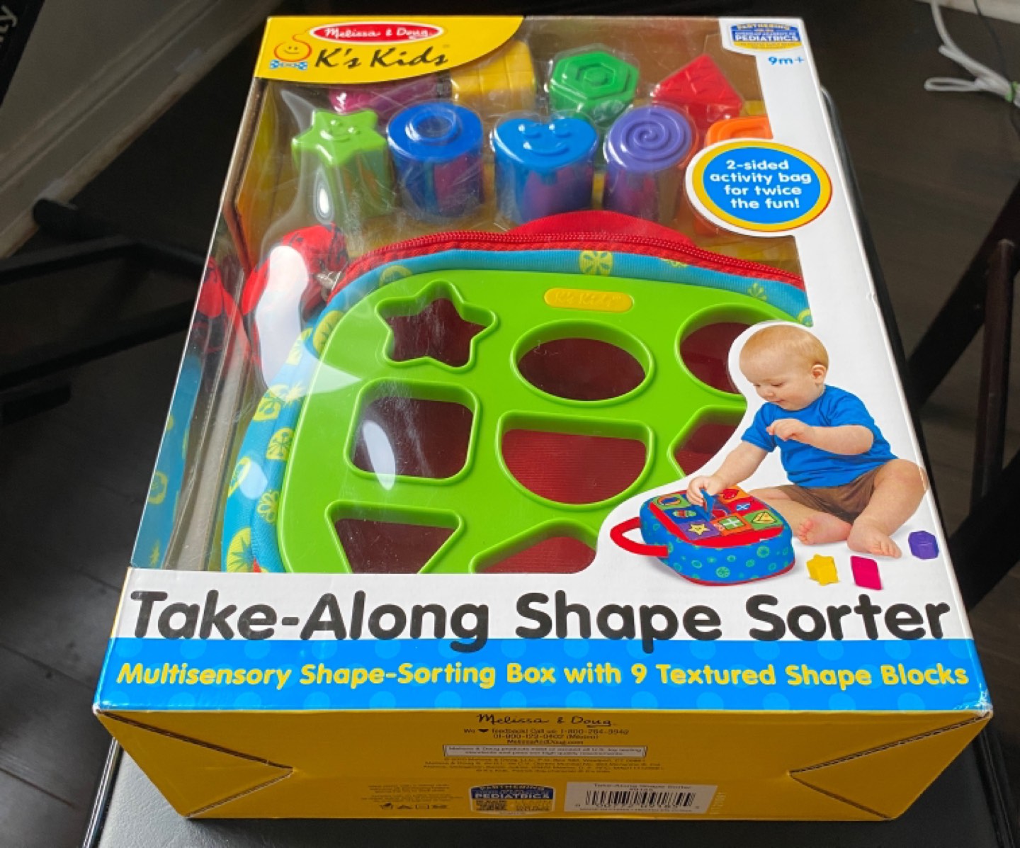 Toy - Melissa and Doug Take-Along Shape Sorter