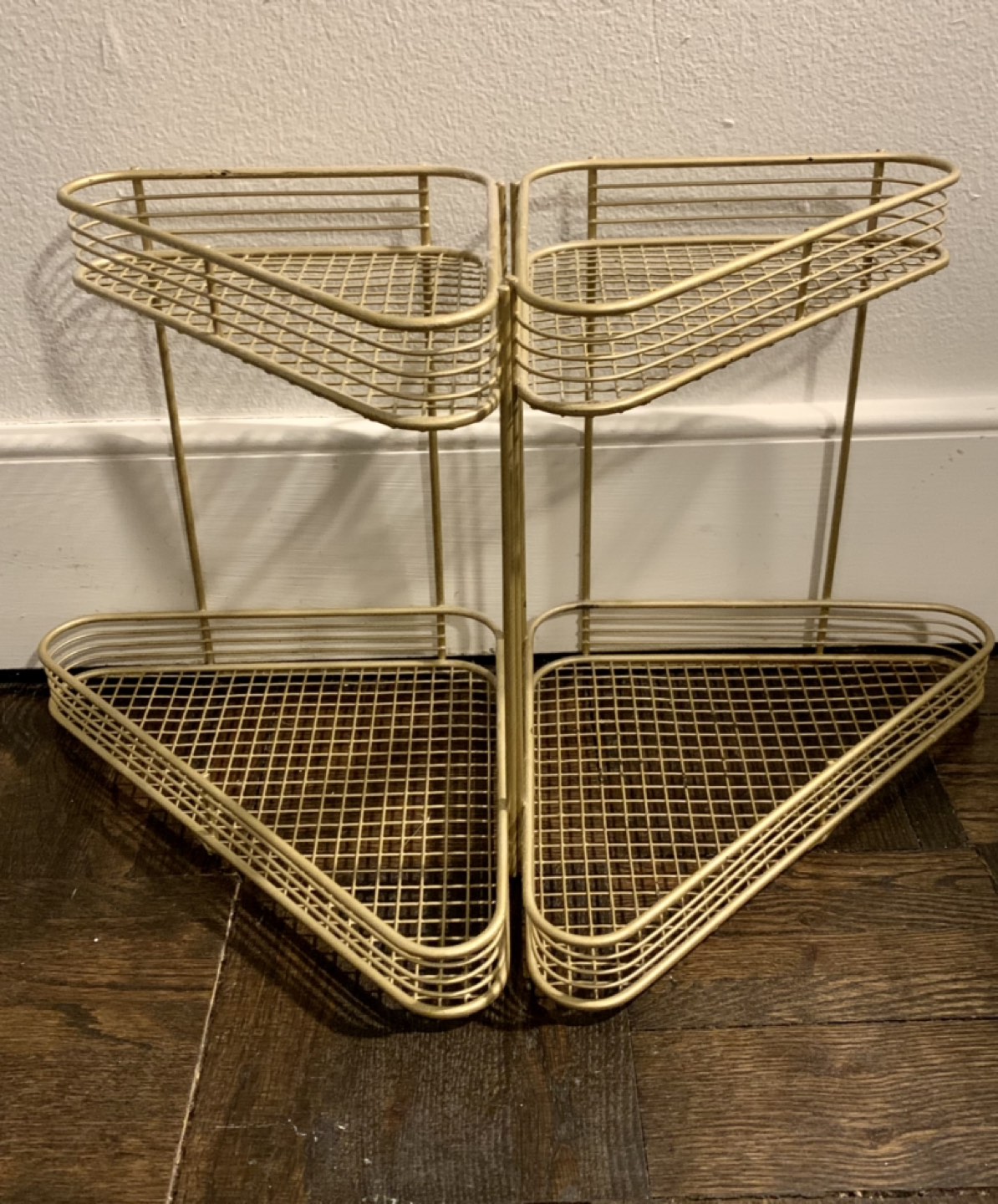 Gold Corner Shelves - photo 3