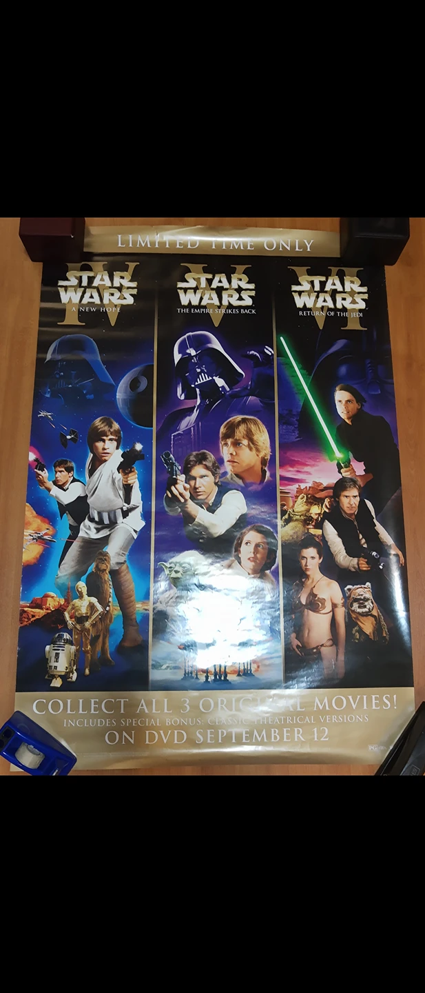 Star Wars Trilogy Movie Poster 💸