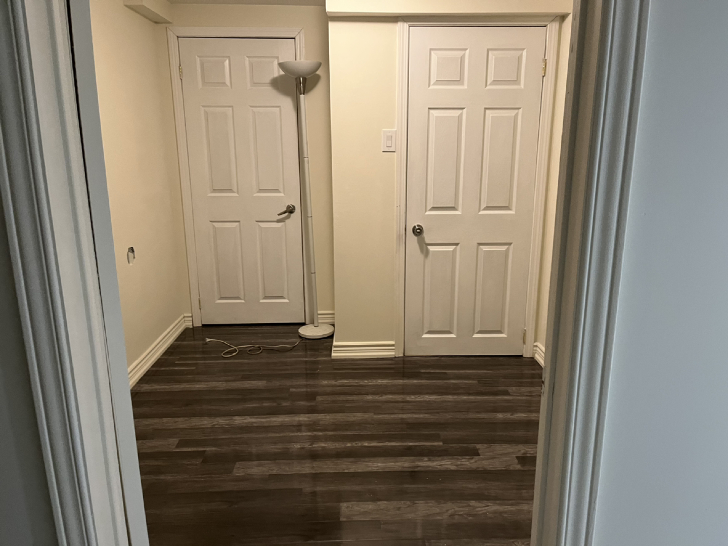 2 bedroom and one bath basement for rent