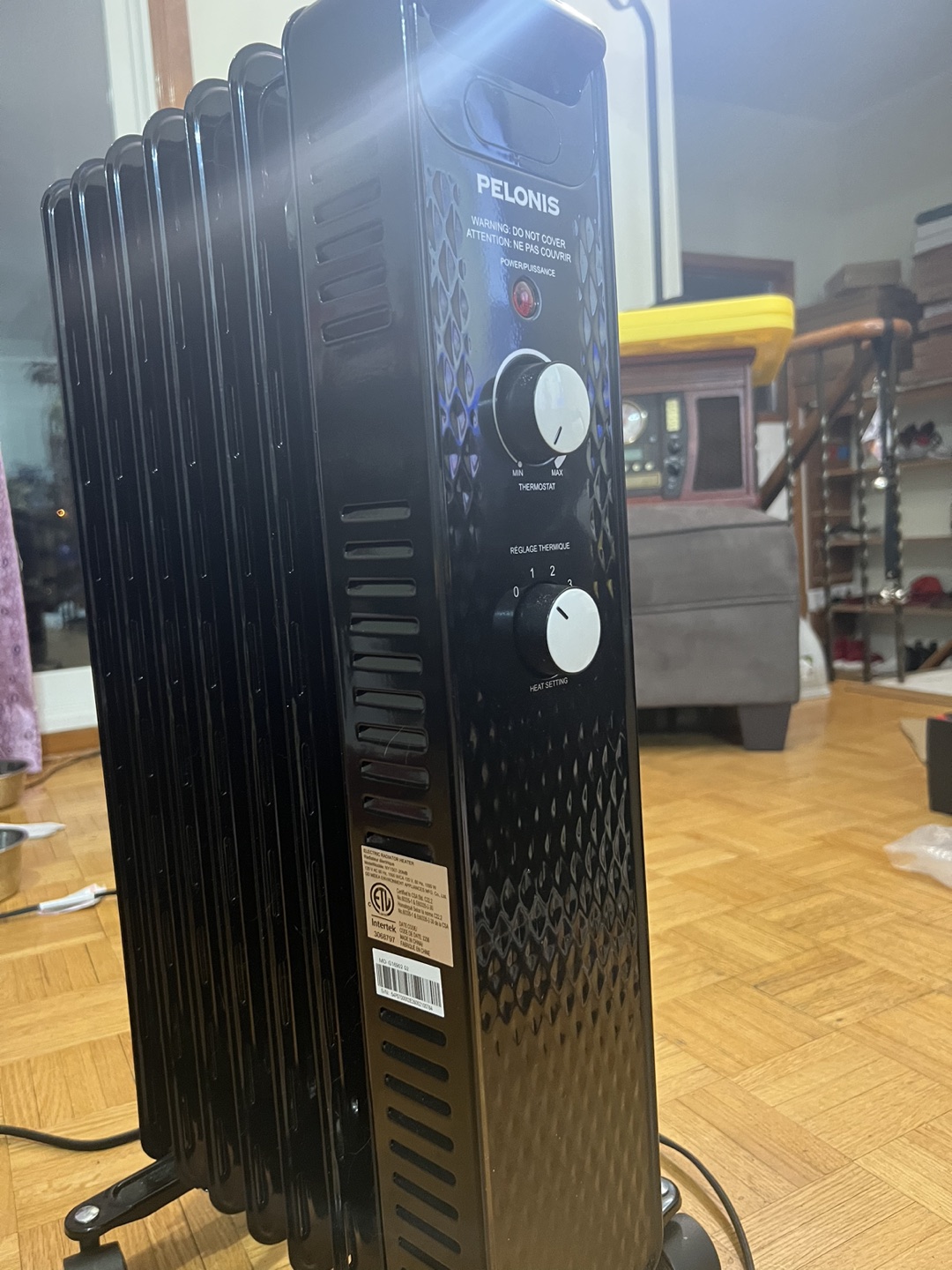 Pelonis Electric Radiator Heater - photo 2