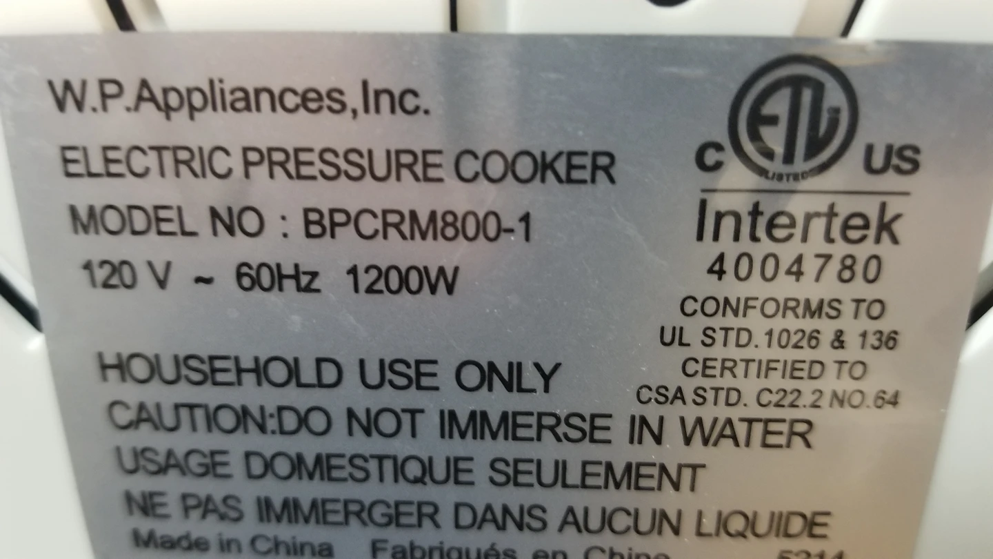 Electric Pressure Cooker thumbnail