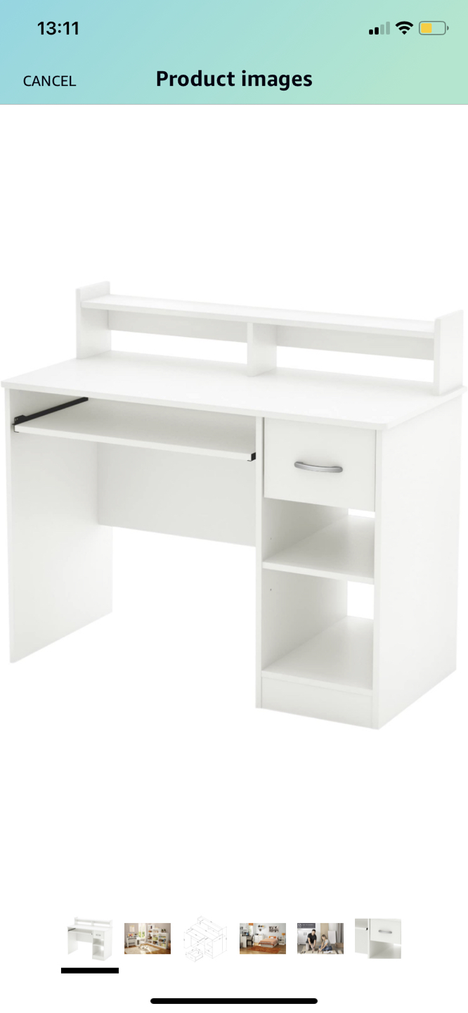 White desk - photo 4