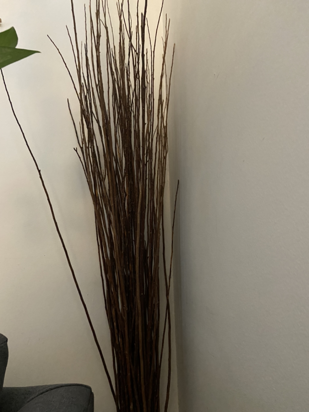 Boho decorative sticks and ceramic holder - photo 3