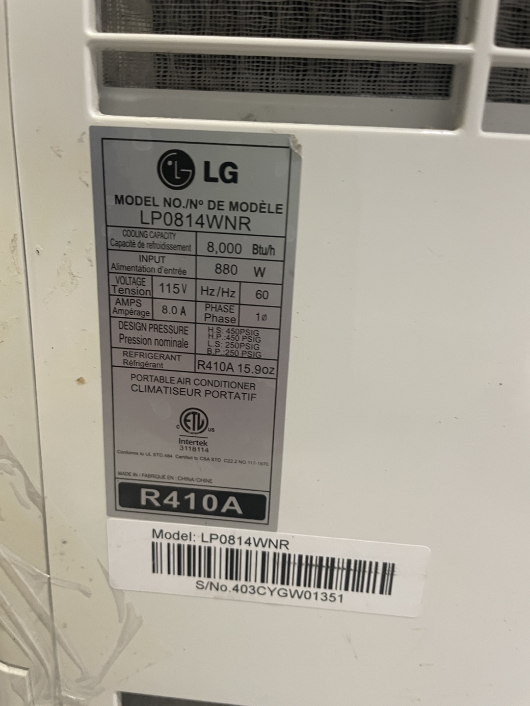 Portable Air Conditioner - photo 3