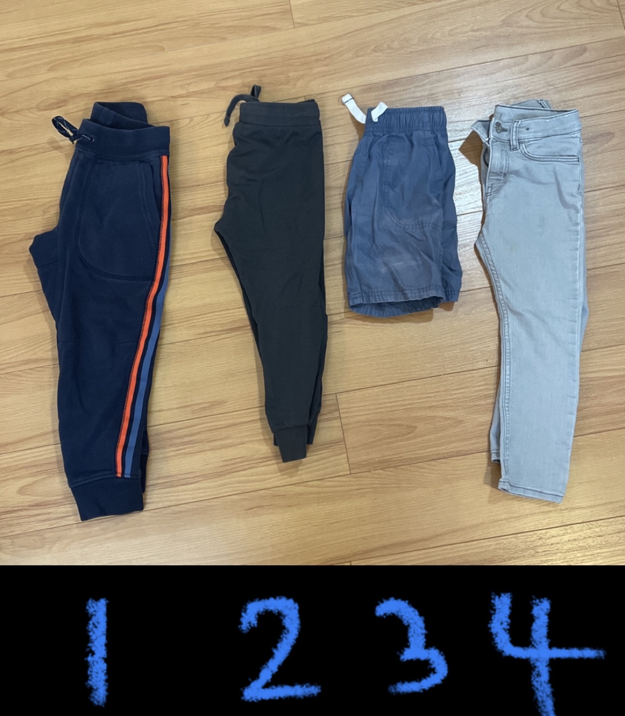 Gently used boys pants
