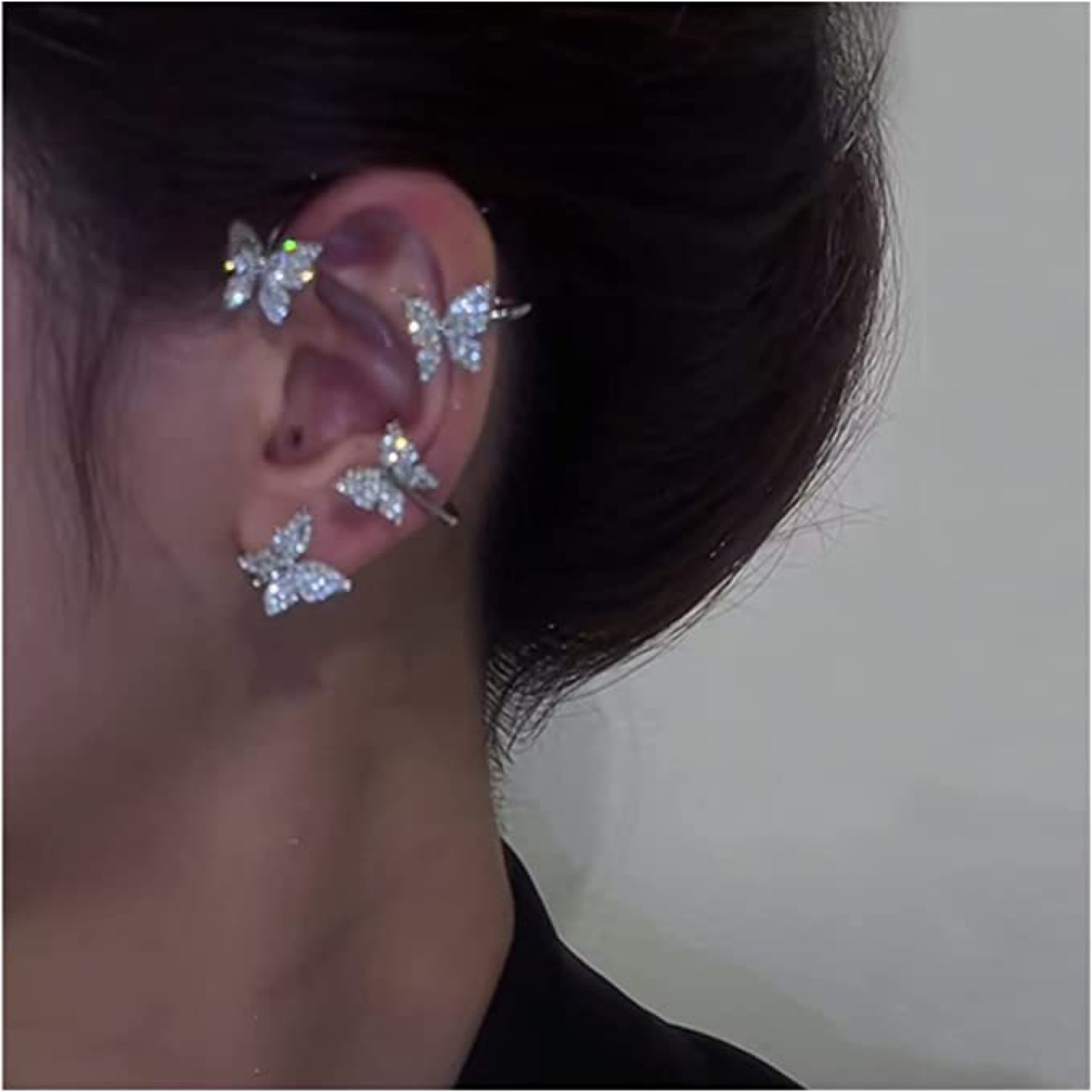 🏀butterfly ear cuffs image indicator(2)