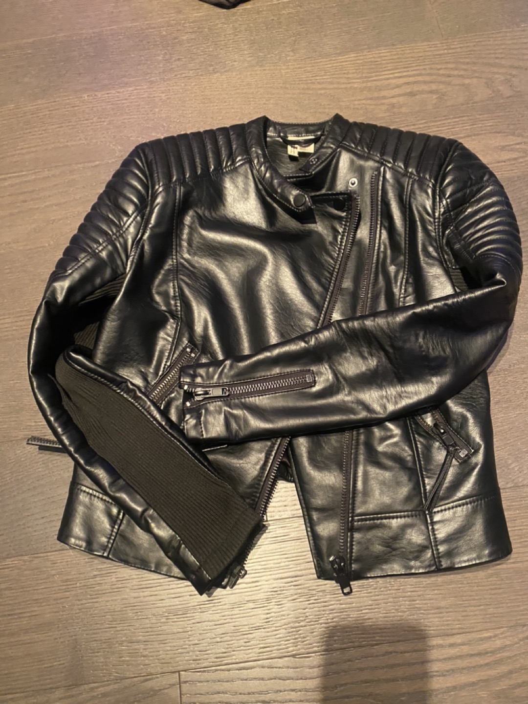 H&M PU leather jacket - photo 2