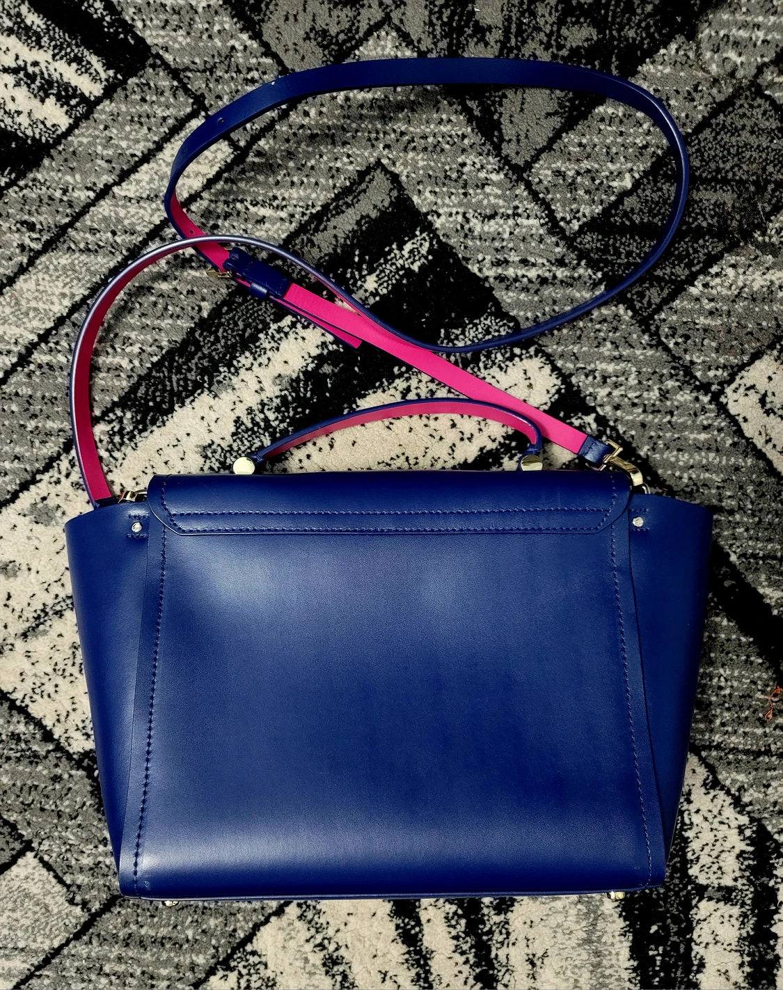 Kate Spade Blue Leather Brynlee Top Handled Bag - photo 2